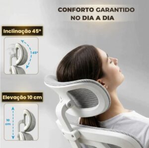Cadeira de Escritório Ergonômica Executiva