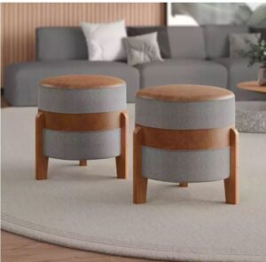 Puff Kit 2 Unidades Orion Decorativo
