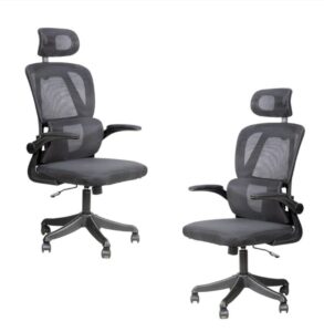 Kit 2 Cadeiras Escritório Ergonômica