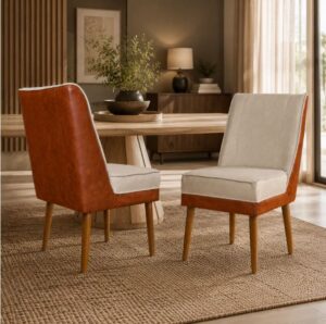 Kit 2 Cadeiras Poltronas Decorativas Virgínia